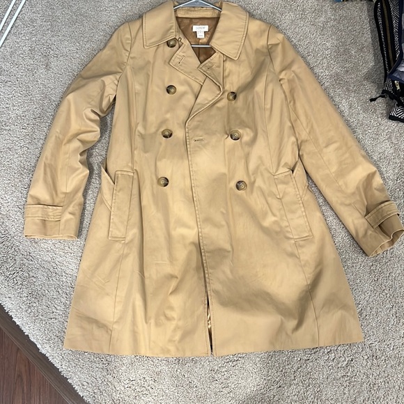 J. Crew Factory Jackets & Blazers - J.Crew Factory trench coat- size 8